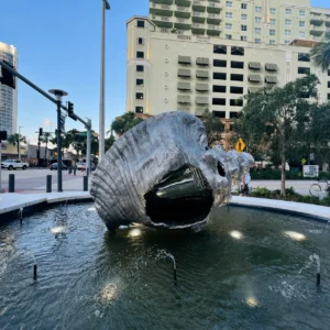 Broken Sublime The Hunger public artwork in Plantation FL