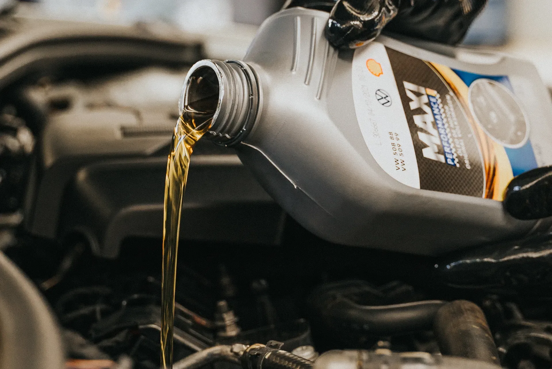 Oil change service at Southport Auto Repair