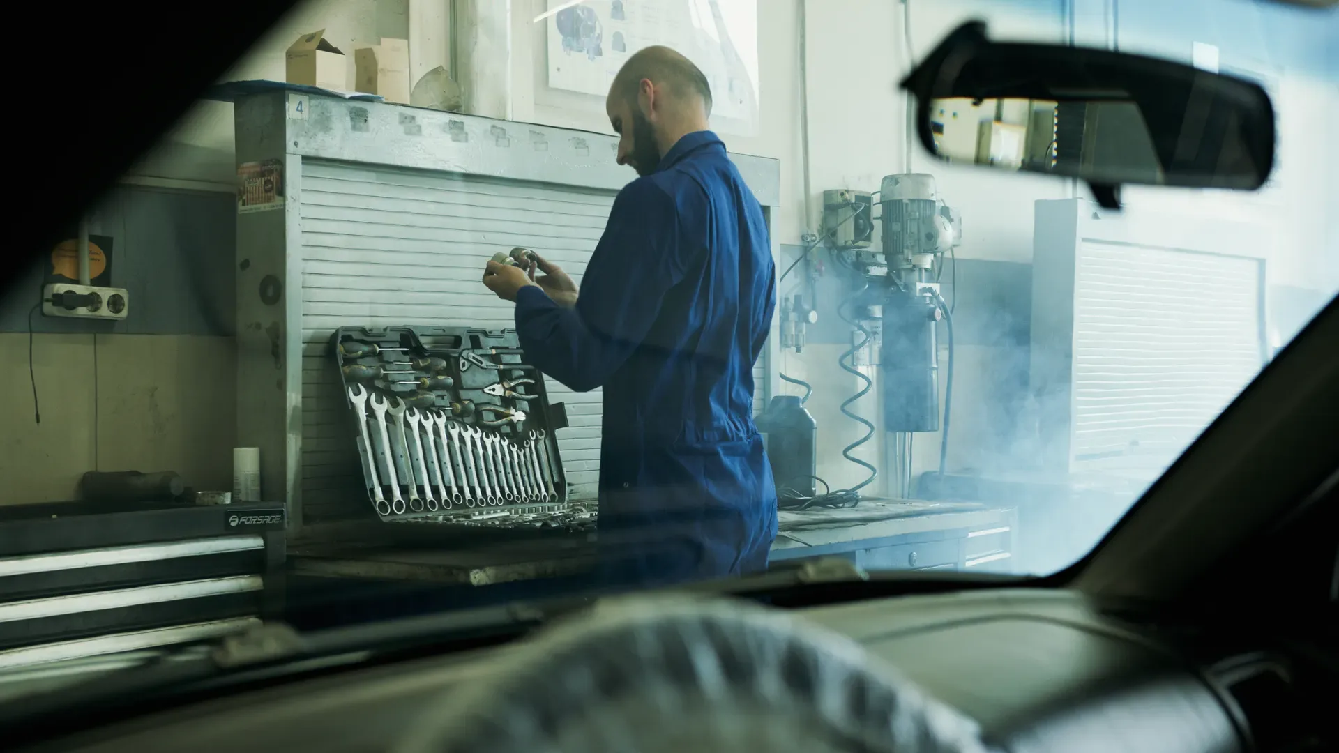 Technicians at work at Southport Auto Repair in Fort Lauderdale