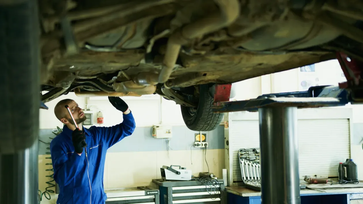 Car suspension and steering service at Southport Auto Repair